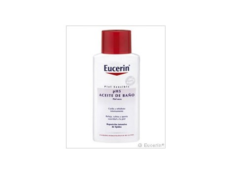 Eucerin Piel Sensible ph5 Aceite de Baño piel seca 200ml. Eucerin Piel Sensible ph5 Aceite de Baño piel seca 200ml.