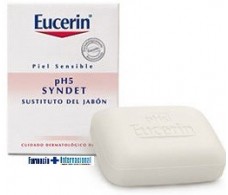 Eucerin Piel Sensible pH5 Syndet Jabon 100ml.
