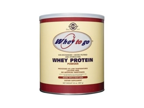 Protein Powder Solgar "Whey to go" Vanilla 340g. Protein Powder Solgar "Whey to go" Vanilla 340g.