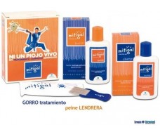 Mitigal kit tratamiento Antipiojos Champu y Locion.