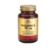 Solgar Vitamin D 400 IU (10mcg) 100 capsules